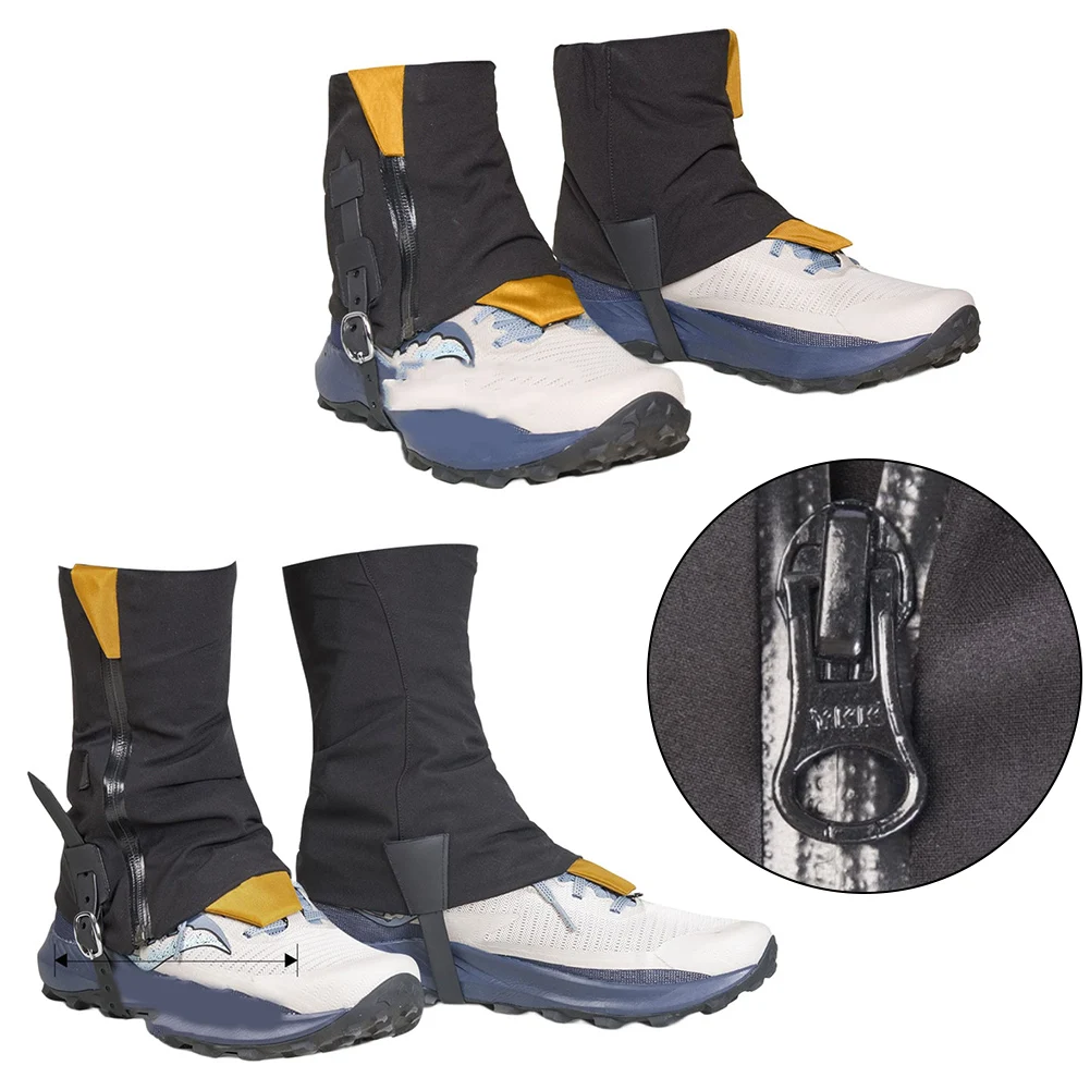For Trail Running Windproof Gaiter High Ankle Gaiter Quick On off Access Debris Sealing Design Sand Protection