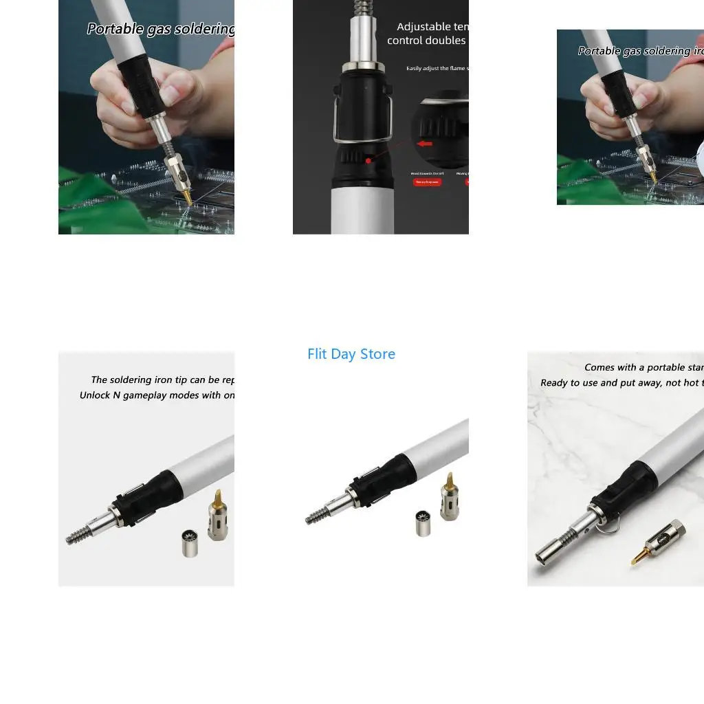F92C Gas Welding Solder Iron Wireless Heating Tool Electric Blow Pen Torches Welding