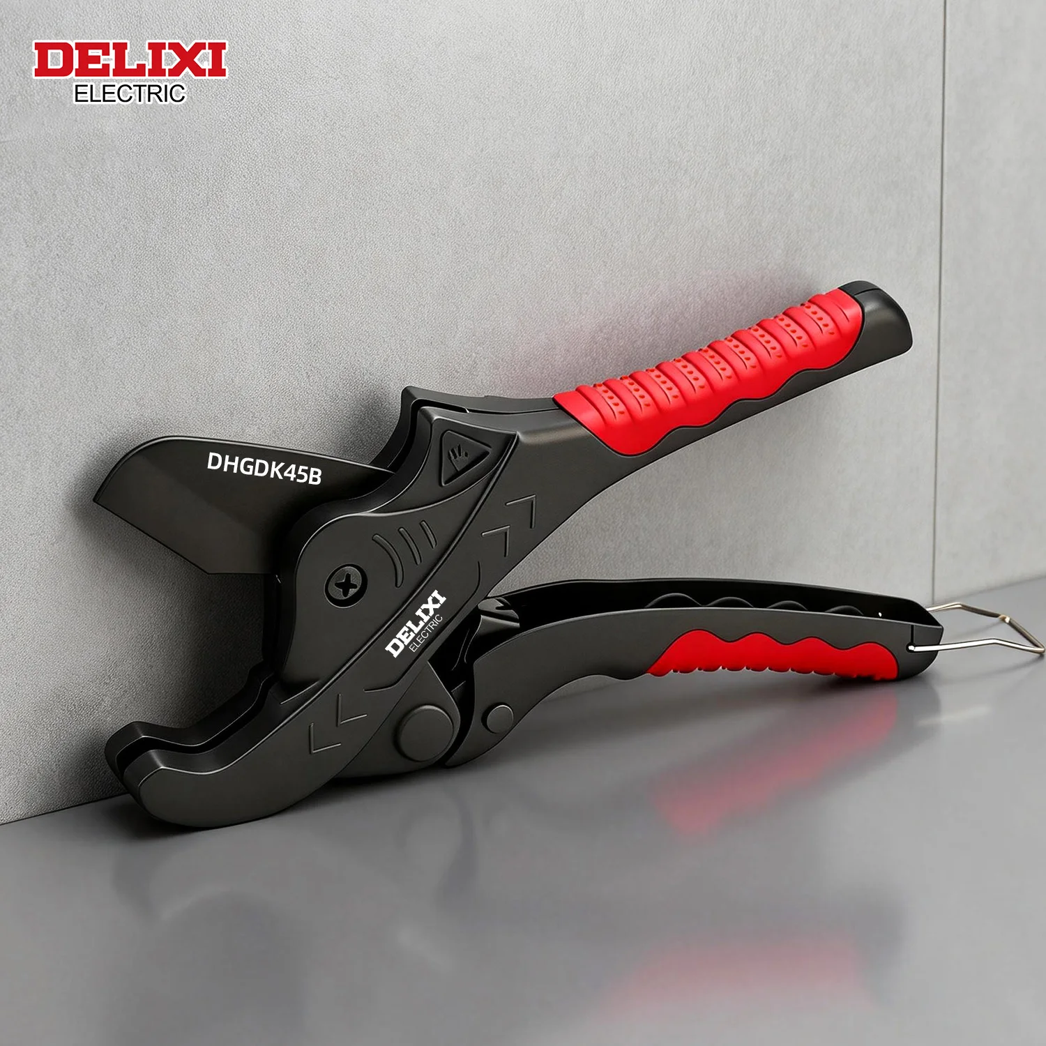 Ratchet Pipe Cutter with SK5 Blade 45mm,Fast Cutting Plastic Pipes,Hand Tool  Scissors Economize Labour Multi-tool Knife