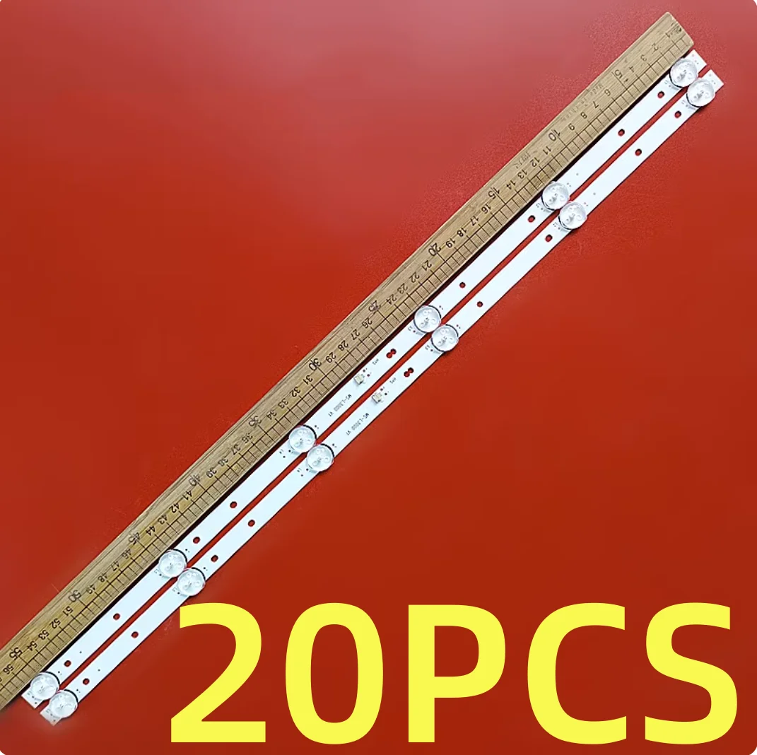 10/20PCS 568mm (6V) 6LED Backlight Strip For MS-L3000 V1 PTV3215ILED 3215ILED