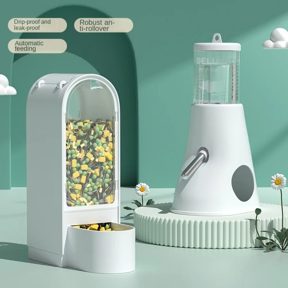 

Anti rollover Hamster Water Kettle Leak Proof Drinking Hamster Feeding Large Capacity Pet Water Dispenser Golden Bear