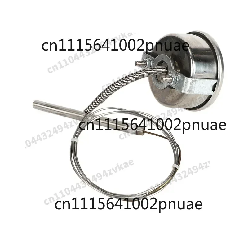 Pizza Oven Thermometer Kiln Thermometer 500 Degrees All Stainless Steel, High Temperature Resistant Pointer Thermometer