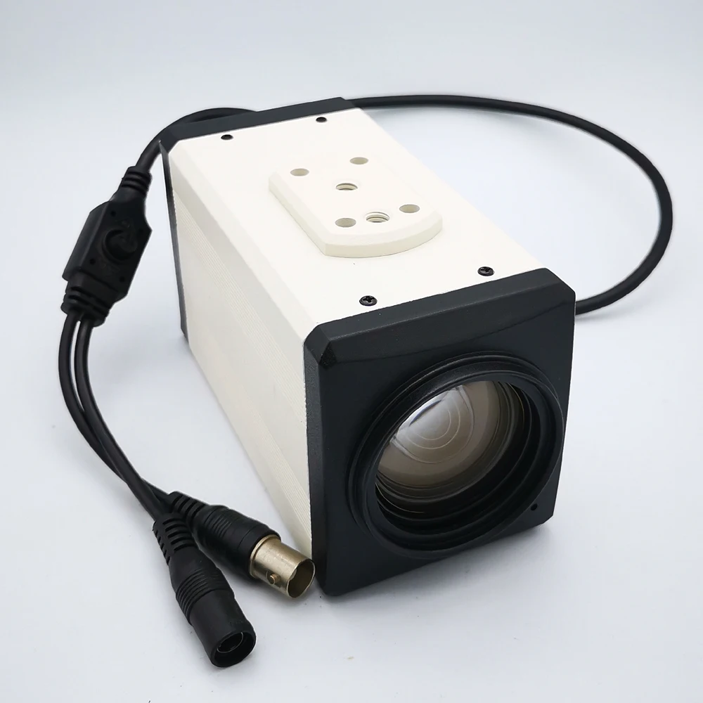 Signal analogique CVBS, n'aime optique 36X 50x, mise au point automatique, boîtier CCTV, caméra Ahd utilisée par les chercheurs privés pour le suivi des enquêtes
