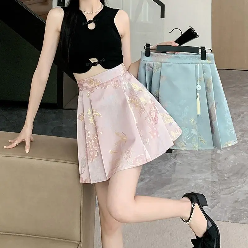 New Fashion Elegant High Waist Horse Face Skirt Casual Versatile Western Style New Spring Autumn Chinese Women's Clothing Skirts