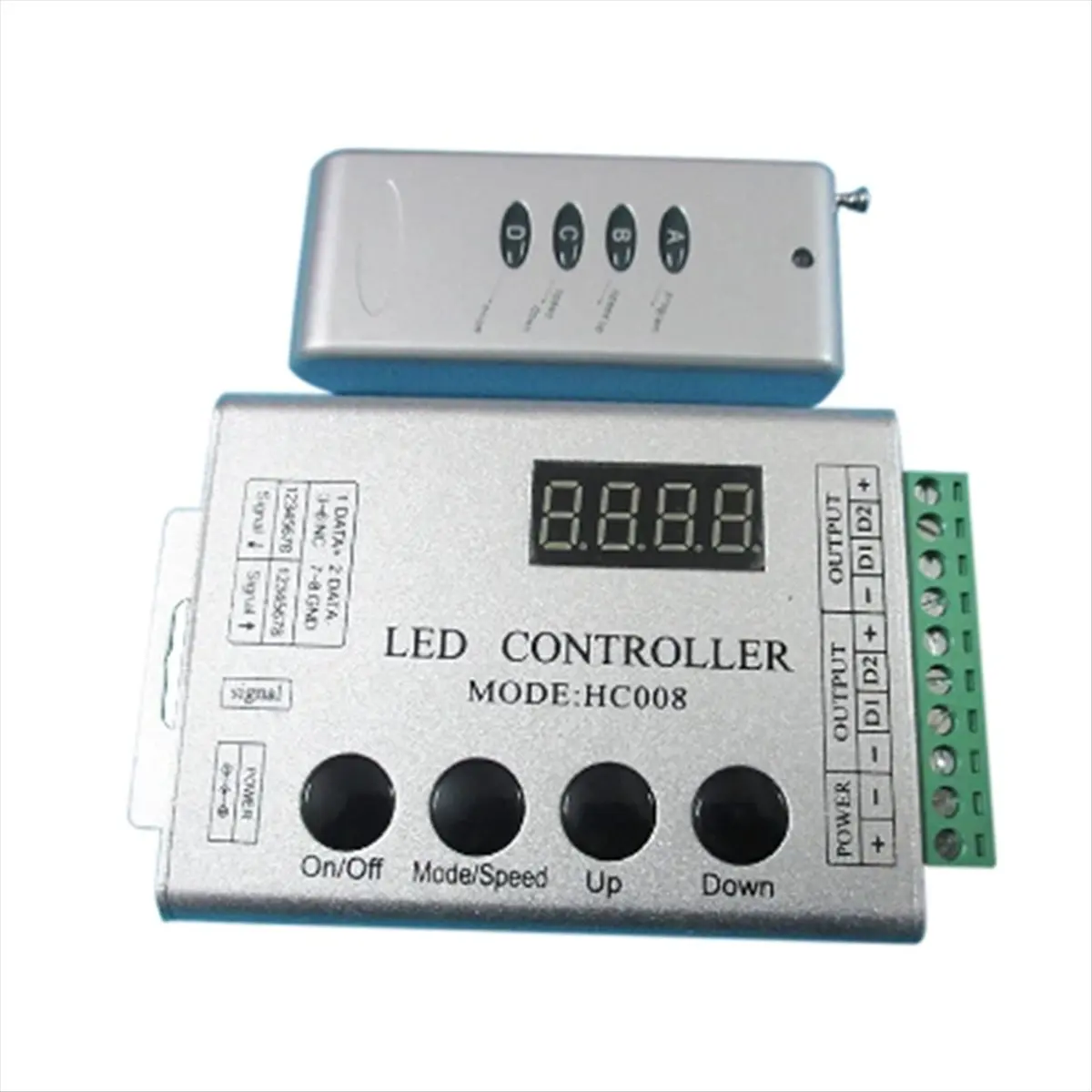 a91p-hc008-プログラマブル-led-コントローラー-133-エフェクトモード制御-2048-led-ピクセル-ws2811-ws2812-rgb-led-ストリップライトテープ用