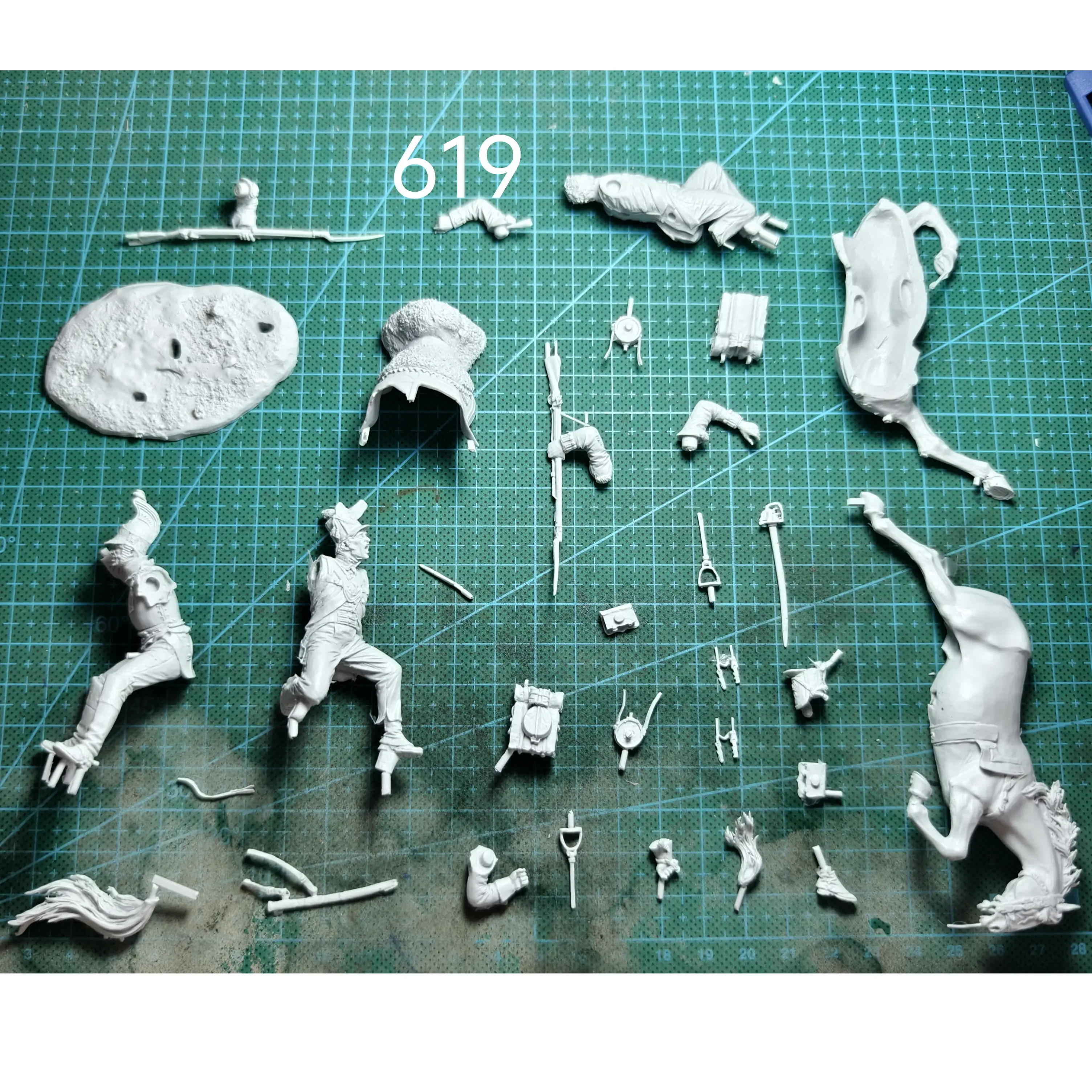 1/32 Resin Model Figure GK，Unassembled and unpainted kit