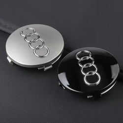 4PCS 59mm Car Styling Wheel Center Cap Hub Covers Badge For Audi A1 A2 A3 A4 A5 S C5 A3 A4 S5 S7 RS3 RS4 S3 S6 Q3 Q7 Accessories
