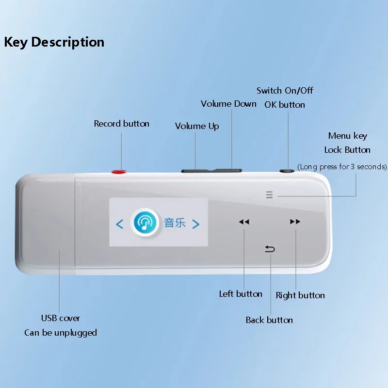 ポータブルHi-Fi音楽プレーヤー,FMラジオ,mp3,ウォークマン,USB,Bluetooth 5.0, HDレコーディング,スポーツ用