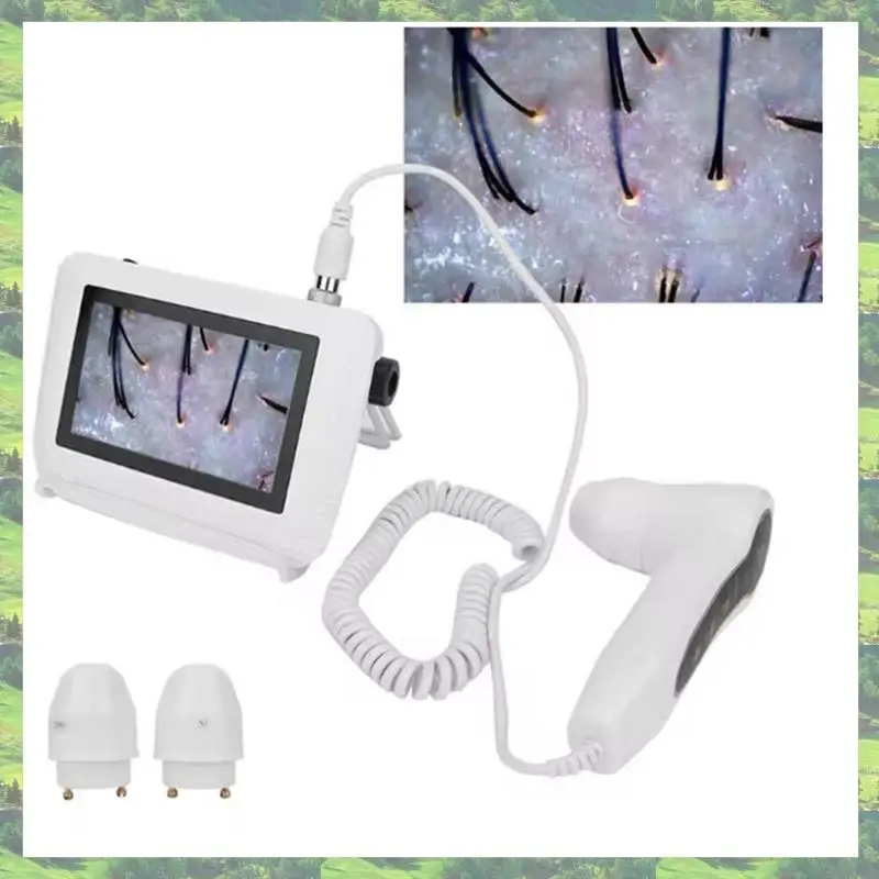 محلل T83C-Skin لتشخيص أدوات العناية بالبشرة مع قابس أمريكي قابل لإعادة الشحن بعدستين