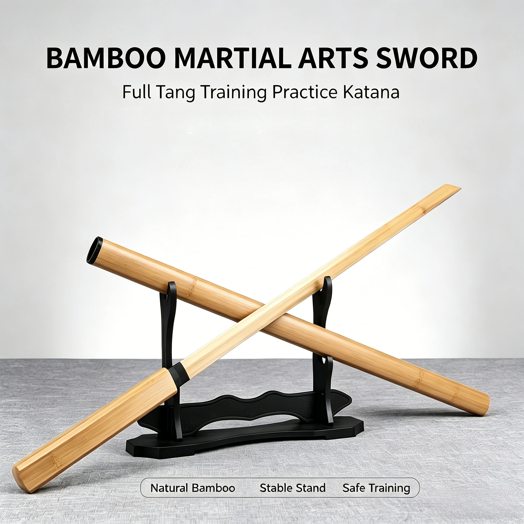 Unsharped Wooden Knife Kendo Samurai Martial Arts Duel Fencing Training