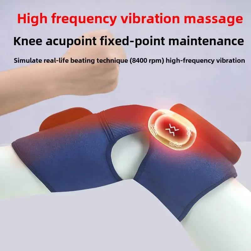 

New Smart Joint Wrap Air Compression Heated Vibrating Knee Massager
