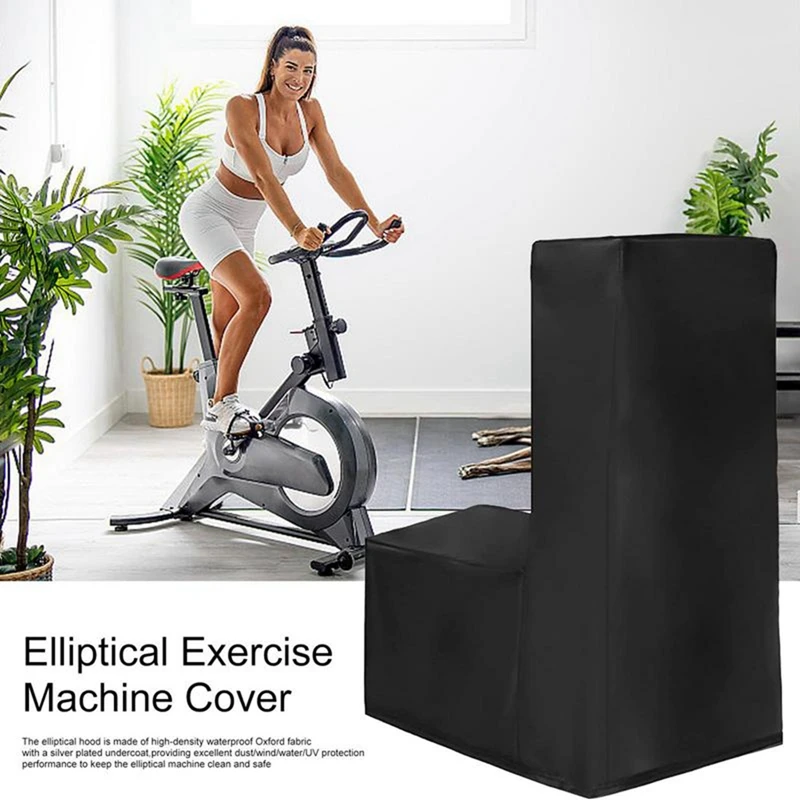 Exercise Bike Cover Indoor Cycling Protective Cover Waterproof Cover Exercise Workout Dustproof Cover 140X64x165cm