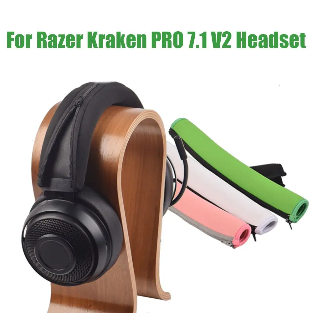 Nuevos accesorios lavables, repuesto de auriculares, almohadilla para haz de luz, cubierta para diadema para Razer Kraken PRO 7,1 V2