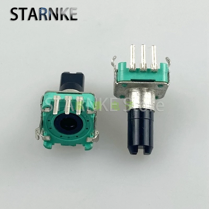 2PCS EC12 Rotary Digital Encoder 3 Pins 24 Positioning 24 Pulses Car Navigation Audio
