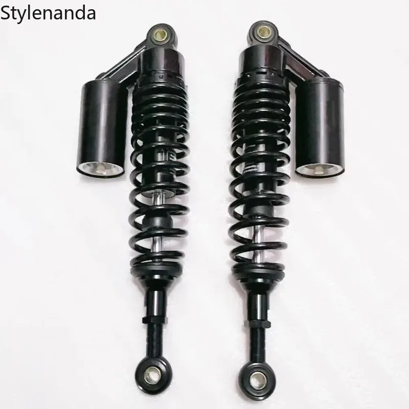 7mm spring Motorcycle Air Shock Absorber Rear Suspension for Honda Yamaha Suzuki Kawasaki  320mm-360mm Suspension