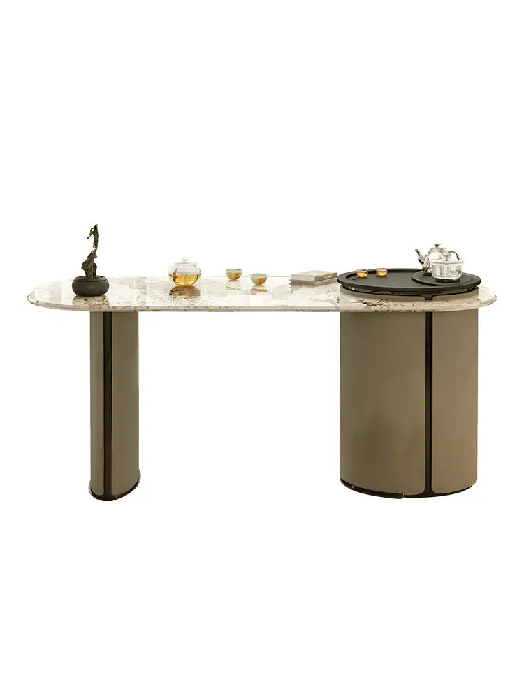 CX pure natural, balcony high-end modern light luxury household integrated kung fu tea table