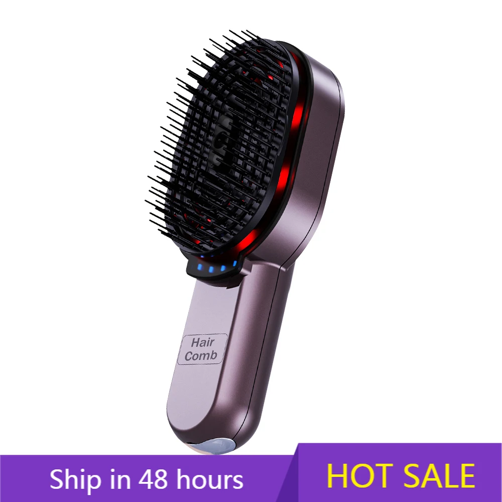

YTYIN Wholesale Electric Hair Brush Massager Comb For Hair Follicle Repairing Essential Oil Hair Care