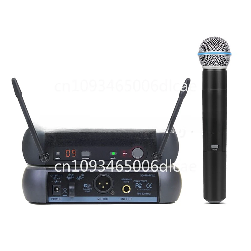 PGX4 Wireless Microphone and PGX24/BETA58A for Shure Wireless Microphone