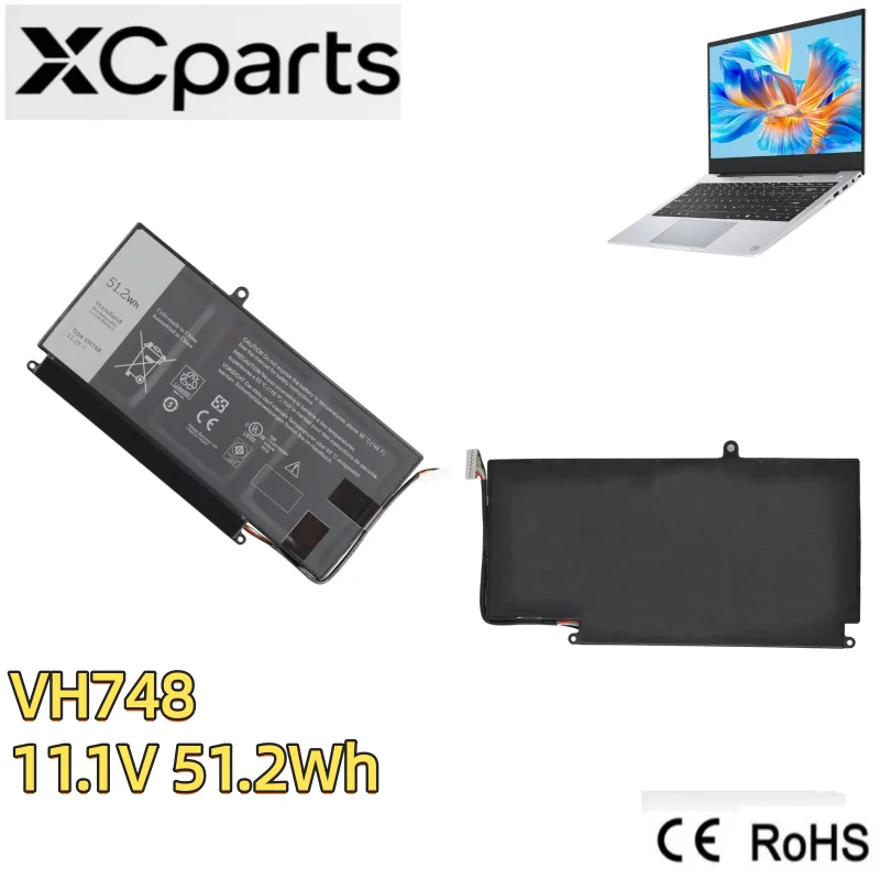

11.1V 51.2Wh New VH748 Laptop Battery For Dell Vostro 5460 5470 5480 5560 14 5480 14 5439 V5460D-1308 V5460D-1318 5470D-1328
