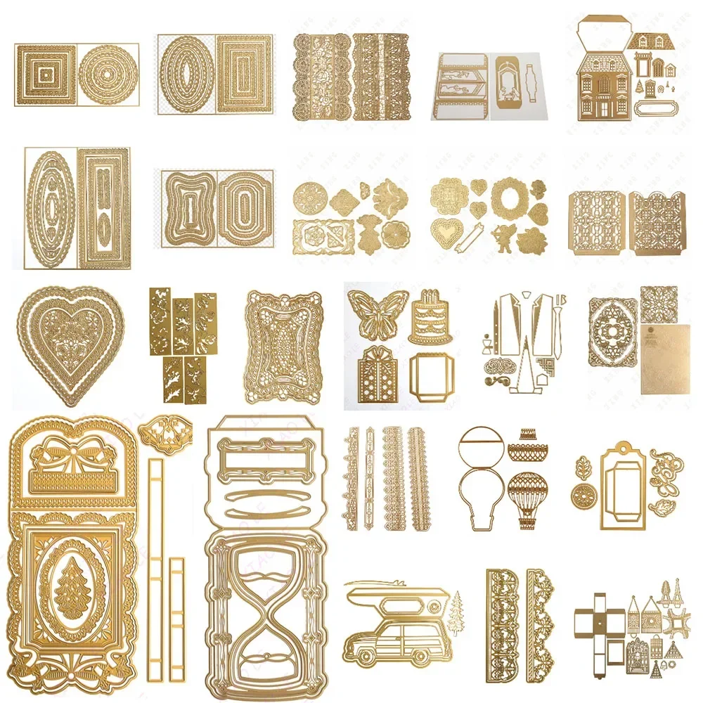 

2026 Holiday Open House Heart Metal Cutting Dies For DIY Craft Making Decoration Greeting Stencil Paper Card Scrapbooking Album