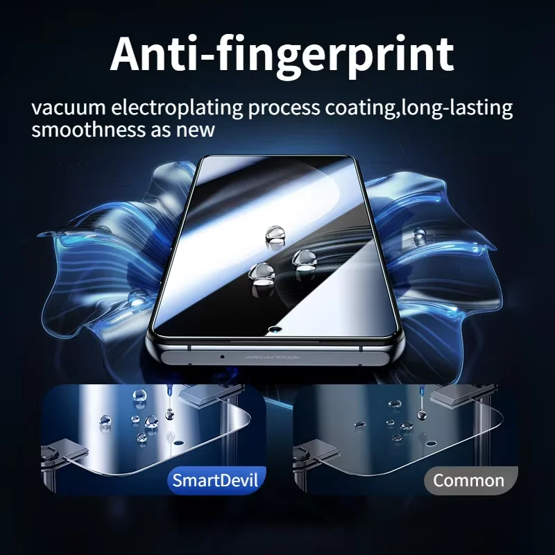 SmartDevil 2 SZT. Folia Ochronna na Ekran do Vivo X200 Pro Mini X300 HD Anty-niebieskie Światło Hartowana Folia Nie Pełne Pokrycie Anty-odciski Palców — zdjęcie produktu 5