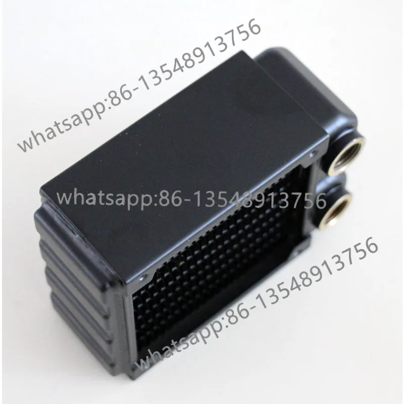 

8 cm 80 pure copper, double row 45mm water cooling, liquid cooling, heat dissipation row, heat exchanger