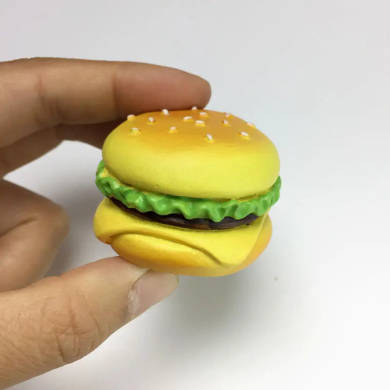 

American-style burgers with high aesthetic appeal3d3D Creative Refrigerator Magnets Personalized Handmade Painted Home Decoratio