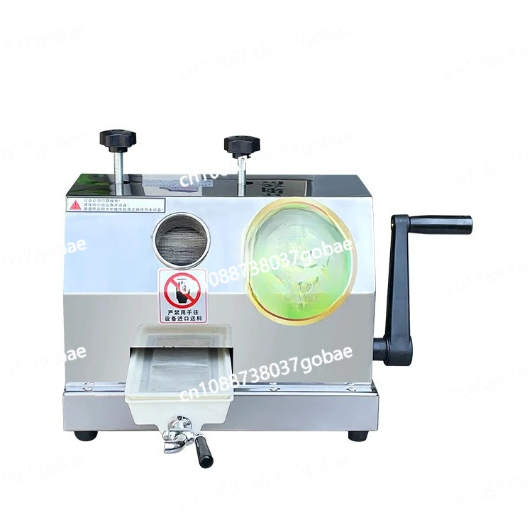 

Commercial desktop sugarcane machine Hand crank sugarcane juice press Manual press