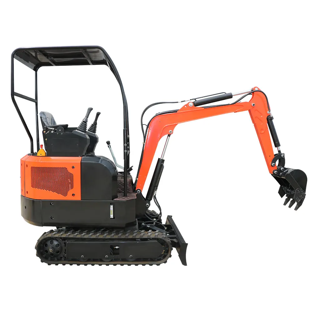 Farm Orchard Management Mini Excavator 17 Multifunctional Indoor Building Demolition Crushing Hooker.Customised