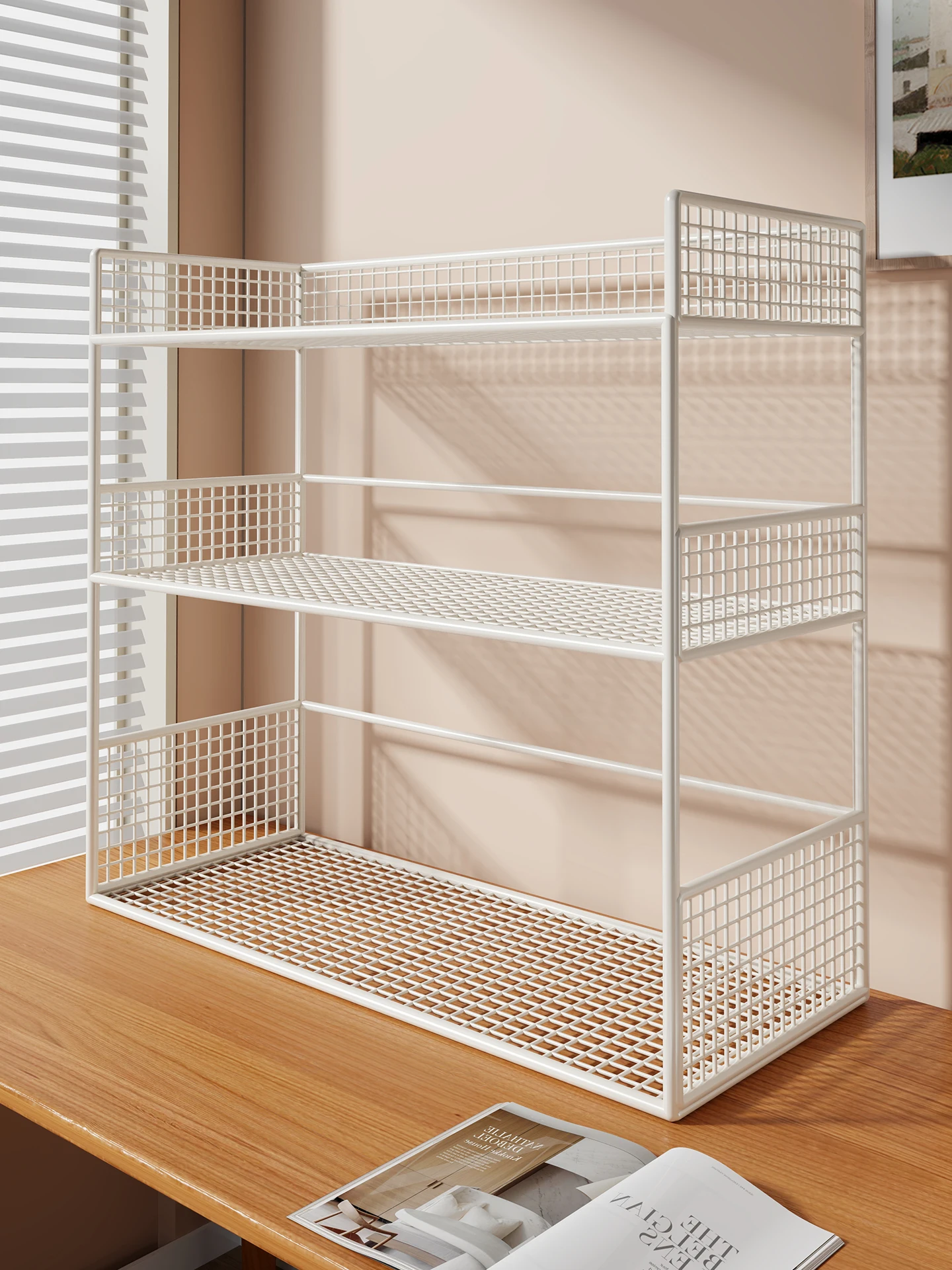 scaffale-portaoggetti-multistrato-da-scrivania-organizer-per-libri-e-documenti-per-l'organizzazione-della-postazione-di-lavoro