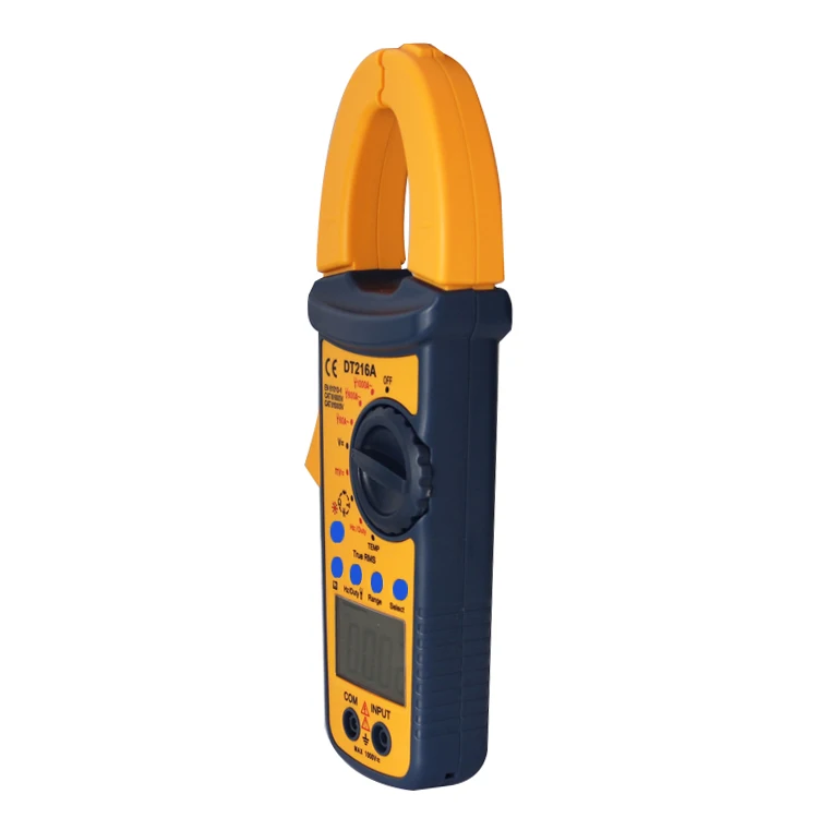 Digital Clamp Meter with 1000A Current Measure Multimeter Digital Profissional Electrician Tool Acdc Clamp Meter Amp Tang Tester