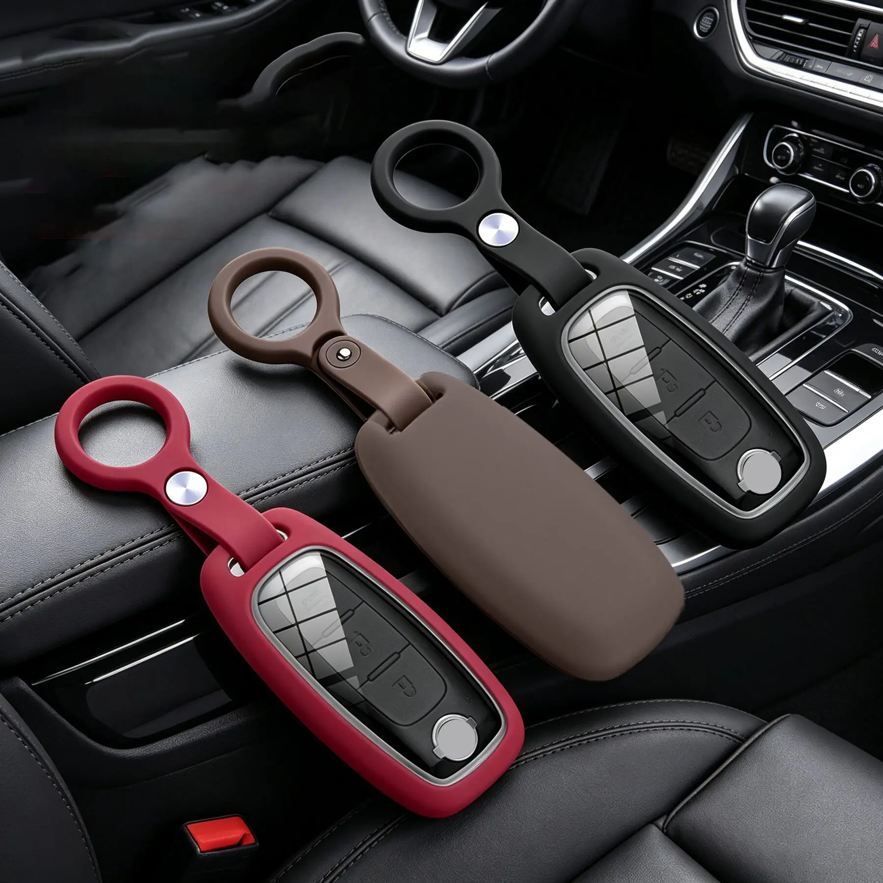 Capa de Chave Sedosa e Macia para Nissan X-trail T33 Kicks Qashqai J12 E-power Juke Teana Altima Ariya Acessórios para Chaveiro e Capas de Chave