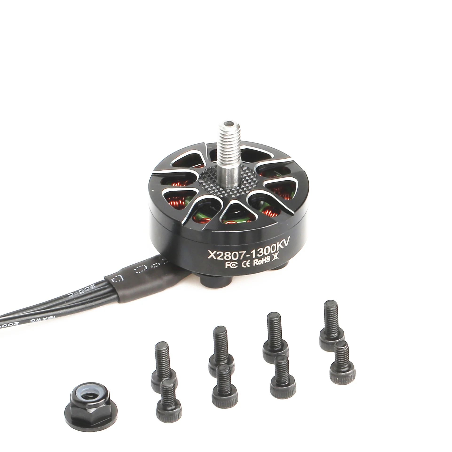 4PCS FPVKING X2807 2807 1300KV 6S 1500KV 5S 1700KV 4S Brushless Motor for FPV Freestyle Mark4 7inch Long Range LR7 Drone Model