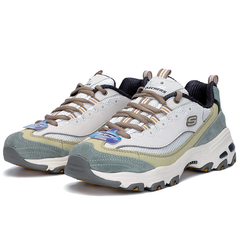 

Skechers Women's Shoes Trendy Fashion Comfortable Lace-Up Sneakers Casual Shoes Panda Shoes 13167-Ntol