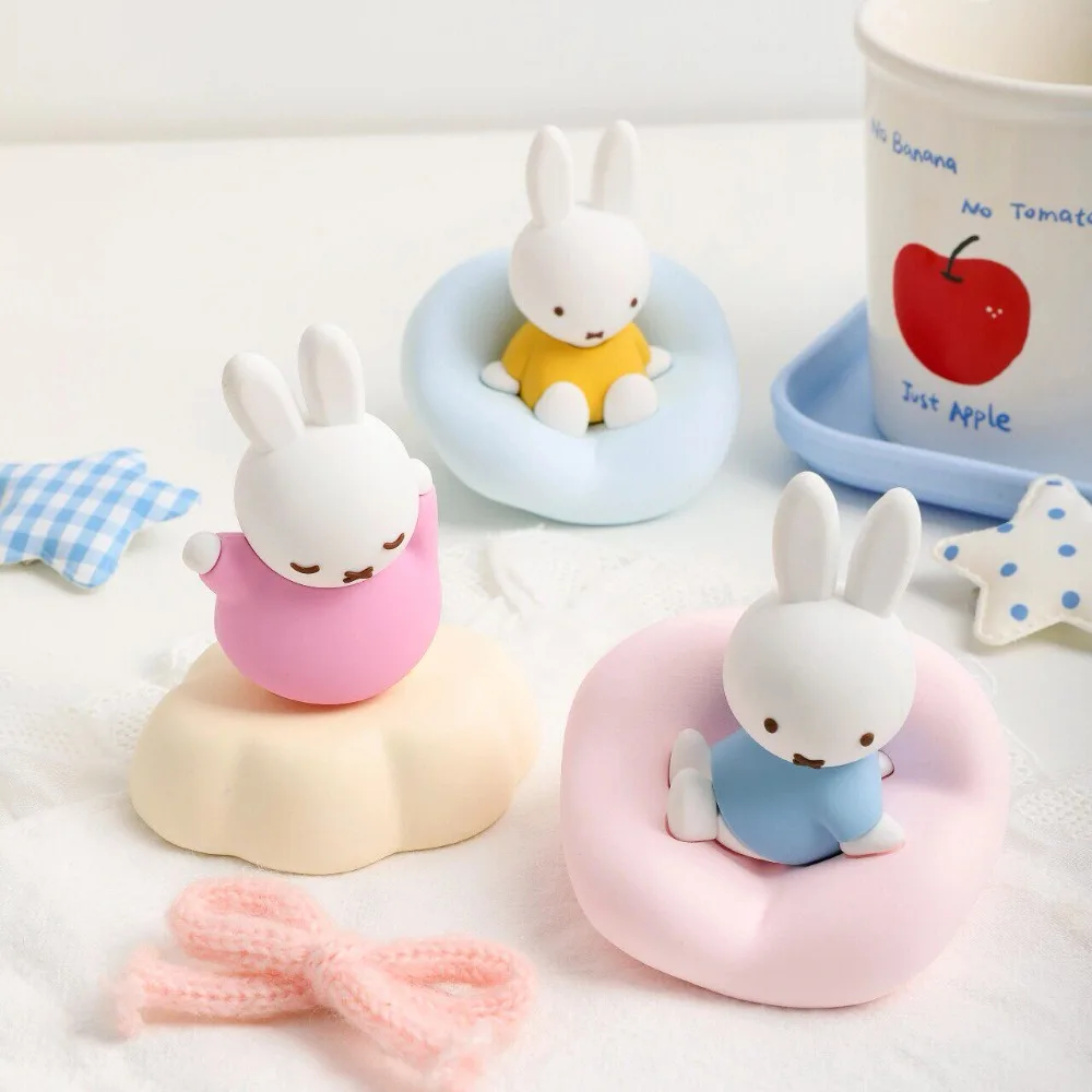 Miffy Kawaii Styling Fragrance Blind Box Cartoon Figurine Desktop Decoration Cute Gift Toy view 2