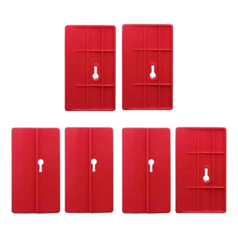6Pcs Drywall Fitting Tool Plasterboard Fixing Tool Positioning And Fixing, In Place, Plasterboard Fixing Gypsum Plate-AT64