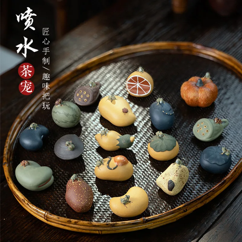 

Может использоваться для размещения фигурок для чаепития из фиолетового песка, креативных миниатюрных украшений для чайных подносов.