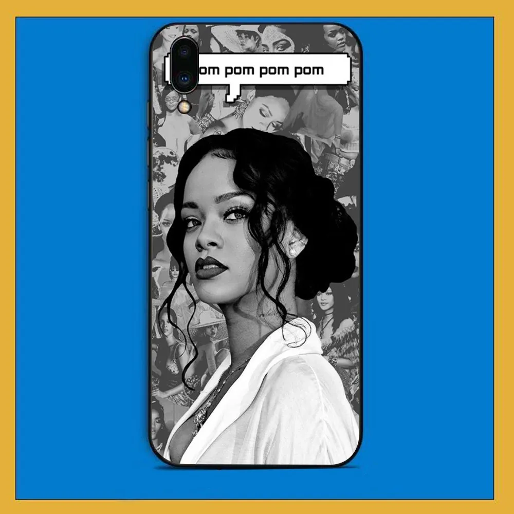 Hot Singer R-rihan Phone Case For Huawei Y9 6 7 5 Prime Enjoy 7s 7 8 plus 7a 9e 9plus 8E Lite Psmart Shell