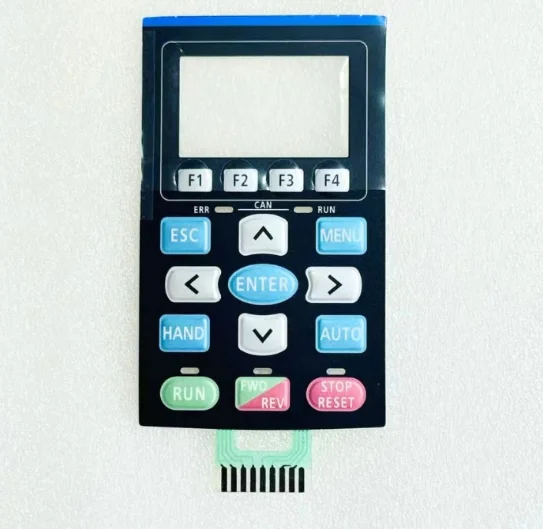 

Подходит для преобразователя частоты C2000 CP2000 CH2000 KPC-CC01 VFD-CX, пленочная клавиатурная панель