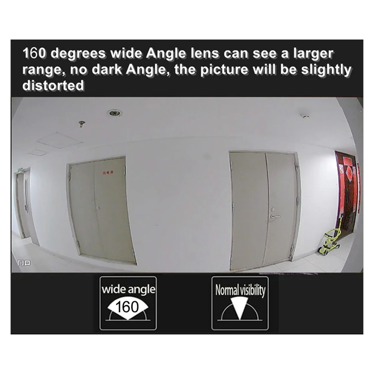 

ABAN 1080P Tuya Smart Life Home Digital Viewer Peepholes Door Camera Eye WiFi IR Night Vision Door Eye Camera EU PLUG Silver