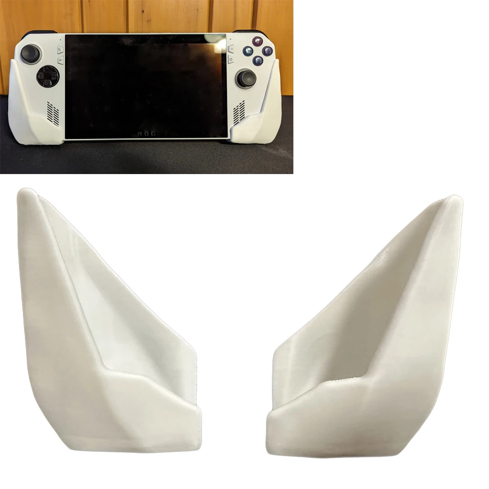 

1pair White/Black Stand Modified Grip Gamepad Good Grip For Asus Rog Ally