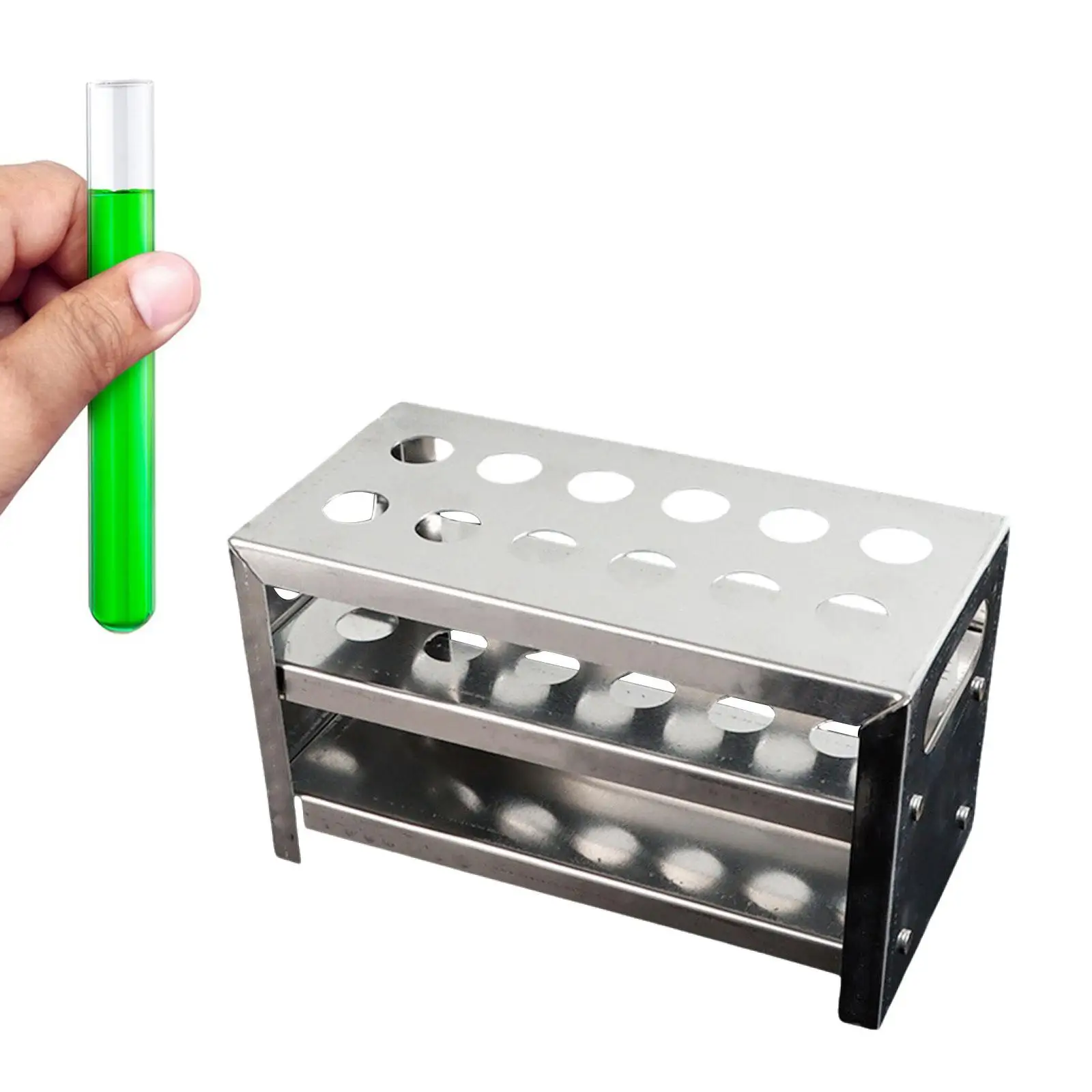 Centrifuge Tube Support Cylindrical Tube Holder 12 Holes Sample Collection Tube Holder Test Tube Rack