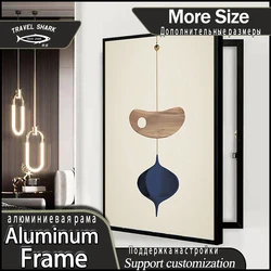 Nordic Decorative Painting Of Meter Box Wall Art Print Poster Murals Home Room Decoration Free Punch Occlude and Switch Frame