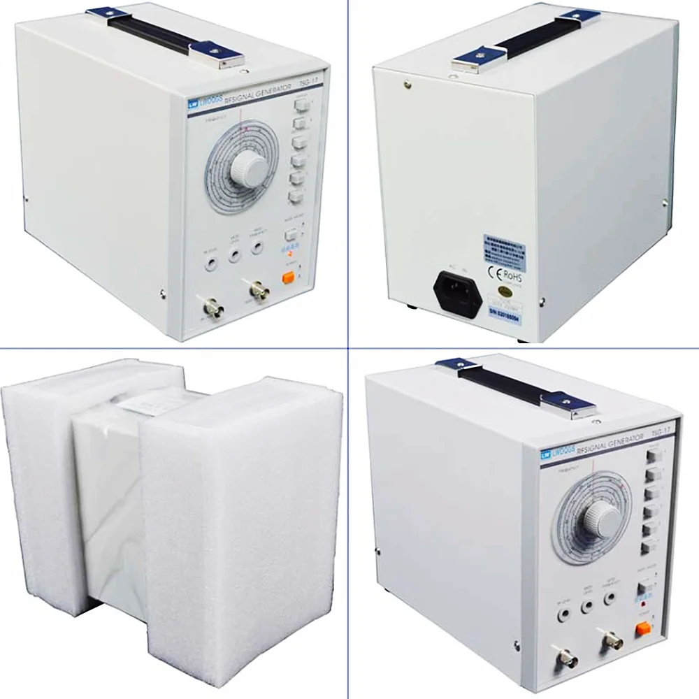 Generador de señal de alta frecuencia de TSG-17, frecuencia de señal de 100KHZ-150MHZ, generador de pulso de alta precisión
