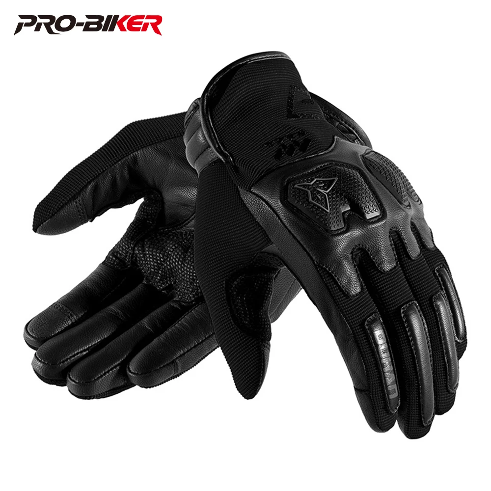 

DUHAN Motorcycle Gloves Breathable Guantes Para Motos Breathable Guanti Moto Light Riding Equipments Flexible Touch Gloves
