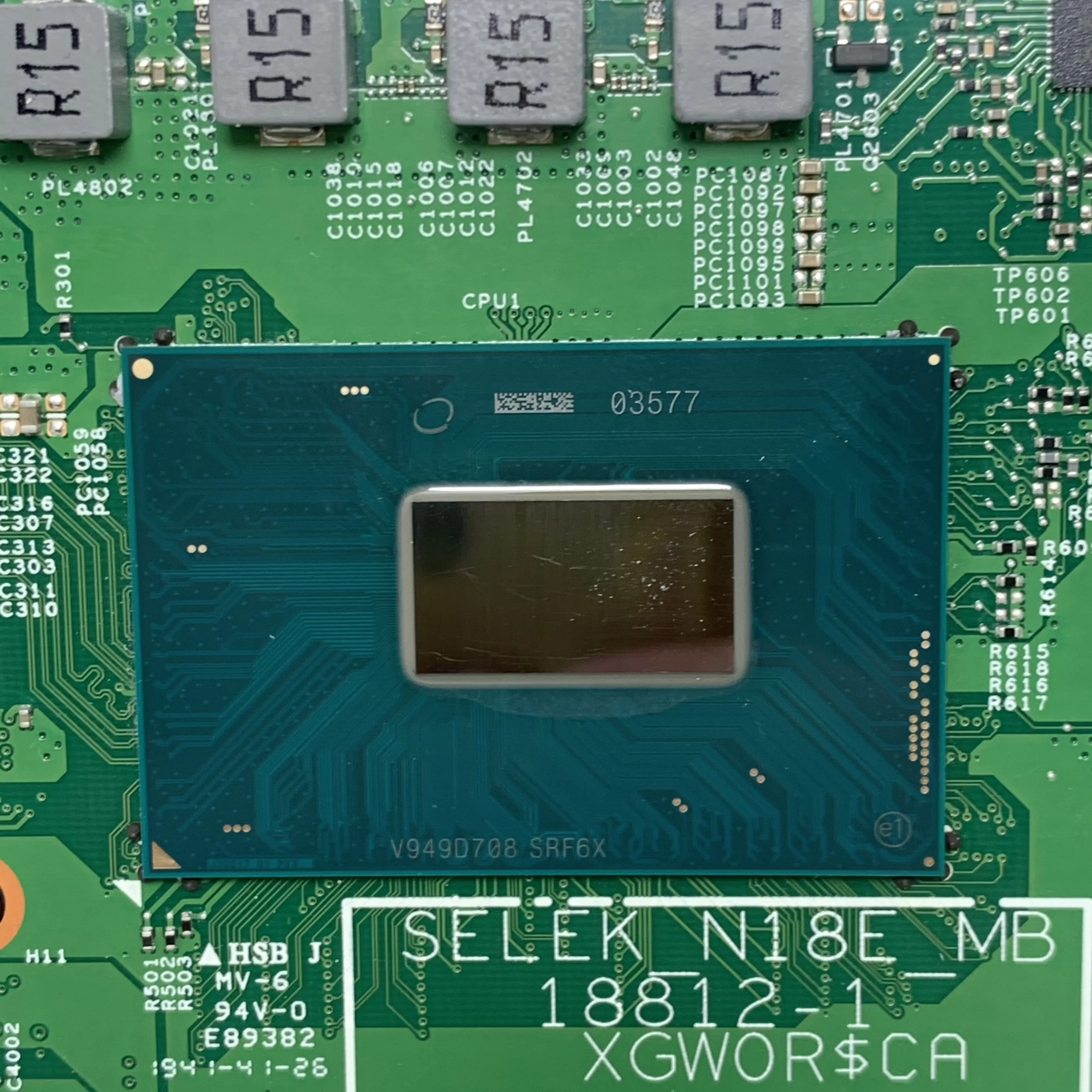 18812-1 XHJ4R 0XHJ4R CN-0XHJ4R لأجهزة الكمبيوتر المحمول DELL G3 3590 اللوحة الأم N18E-G0-A1 وحدة معالجة الرسومات GTX1660TI مع SRF6X I5-9300H وحدة المعالجة المركزية 100% اختبارها