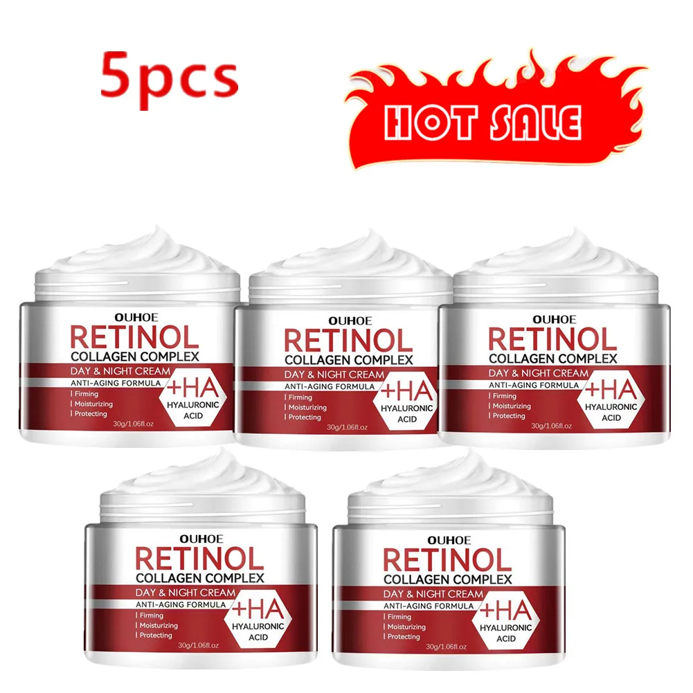 5x Retinol Moisturizer Face Cream Repairing Moisturizing Nourishing Cream Brightening Skin Facial CreaAnti-Aging Face Skin Care