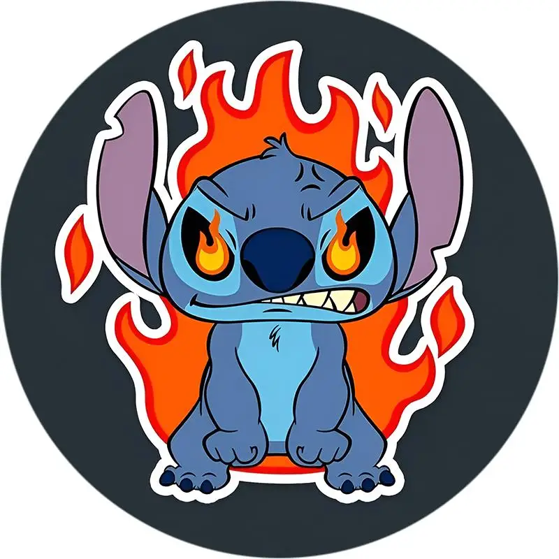 ผู้ถือโทรศัพท์พับแหวนนิ้วมือโทรศัพท์ขาตั้งซ็อกเก็ต popping Anime Stitch น่ารักโทรศัพท์มือถือสําหรับ iPhone Samsung Xiaomi