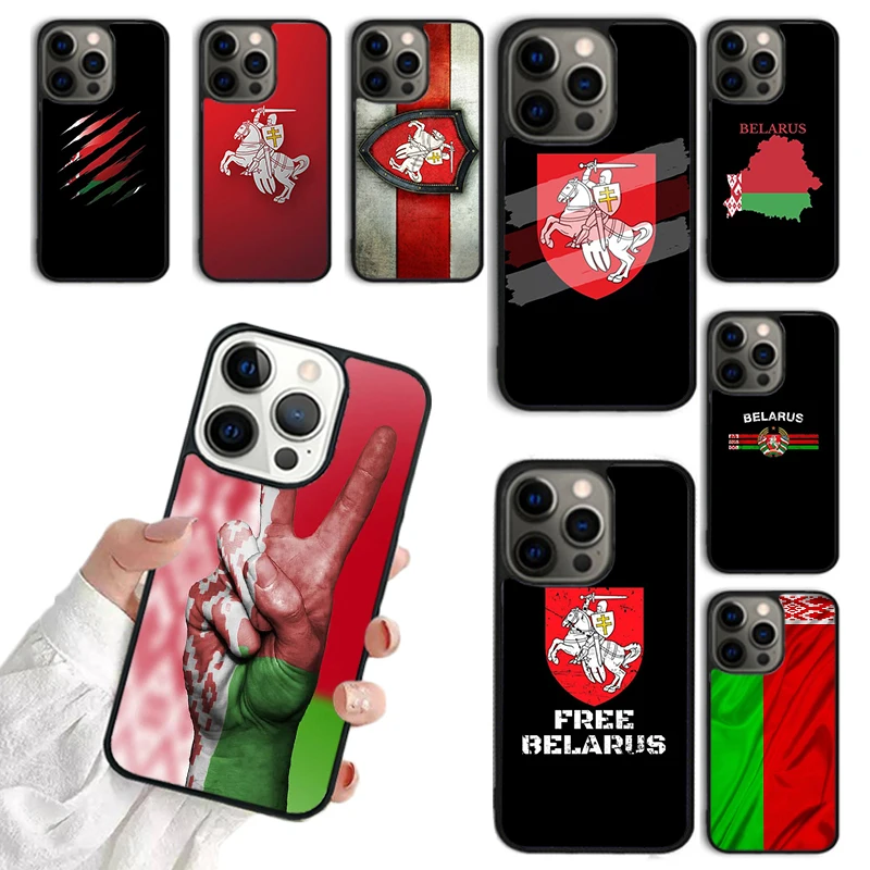 Belarus flag Phone Case For iPhone 16 15 14 13 12 Mini 11 Pro Max Plus X XS Max XR Cover Shell coque