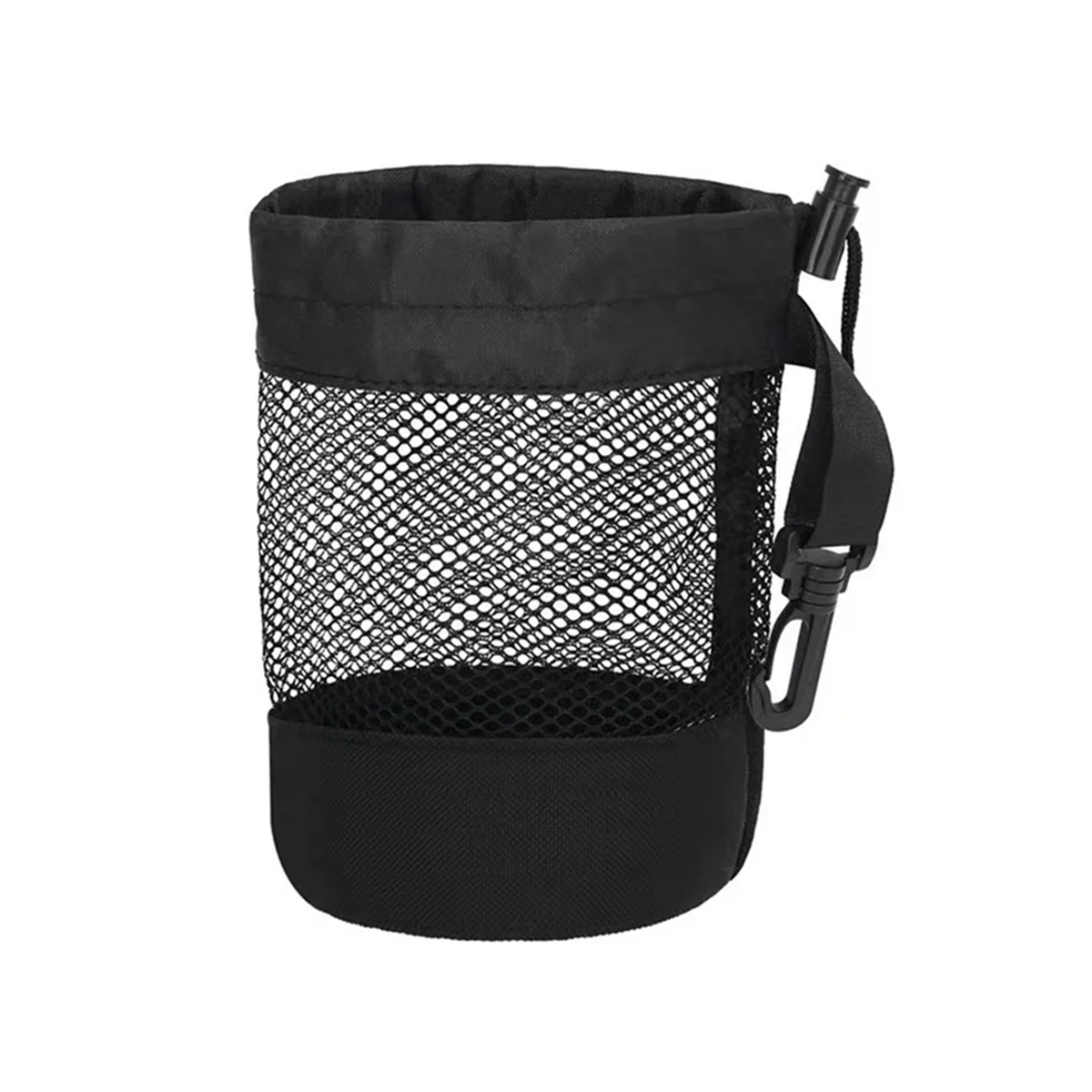 A89E-Golf Ball Storage Bag Mesh Bag with Drawstring Net Fabric Bag Golf Ball Drawstring Bag